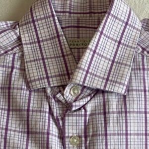Perry Ellis Portfolio | 100% Cotton Dress Shirt